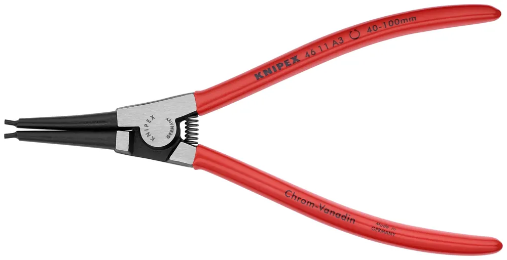 Flash Sale Knipex 46 11 A3 SBA KN | Circlip Pliers, External, Straight, 1 37/64"-3 15/16" Shaft Dia.