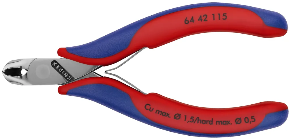 Mega Sale Knipex 64 42 115 KN | Electronics End Cutting Nippers, Multi-Component