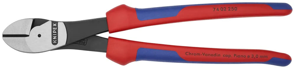 Knipex 74 02 250 KN | High Leverage Diagonal Cutters, Multi-Component Fresh Stock