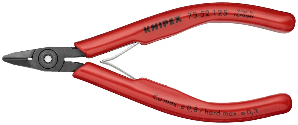 New Release Knipex 75 52 125 KN | Electronics Diagonal Cutters