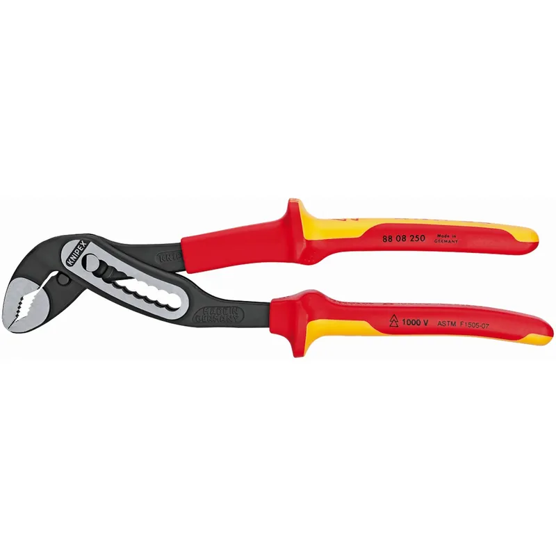 Knipex 88 08 250 SBA KN | Alligator Water Pump Pliers, 1000V Insulated Weekend Sale