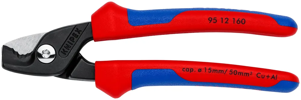 Weekend Sale Knipex 95 12 160 KN | Cable Shears with StepCut Edges, Multi-Component