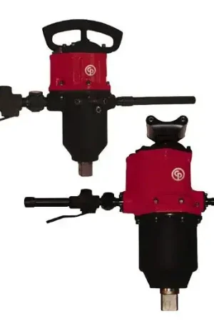 Limited Offer Chicago Pneumatic CP0611-D28H - 1 Inch Air Impact Wrench, D-Handle, Max Torque Reverse Output 2800 ft. lbf / 3790 Nm, 3500 RPM, 2-Jaws 6151590160