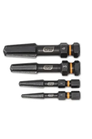 GEARWRENCH 4 Pc. Bolt Biter Screw Extractor Set 84787 Screw Extractor Set Secure Checkout