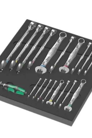 Fast Shipping WERA 9731 Foam insert 6003 Joker set 1, 19 pieces 05150121001