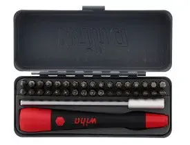 Cheap WIHA 36-piece GoBox Precision C4 Micro bit set with PicoFinish handle 75958