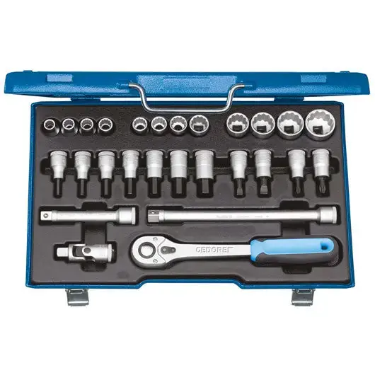 Gedore 19 IMU-10 Socket set 1/2" - 6139750 Special Offer
