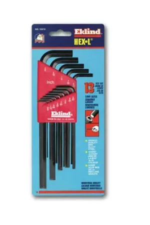 Low Price Wright Tool Set of 13 Long Arm Fractional L-Key with Tool Holder, 0.050 in - 3/8 in - WT 9E10213