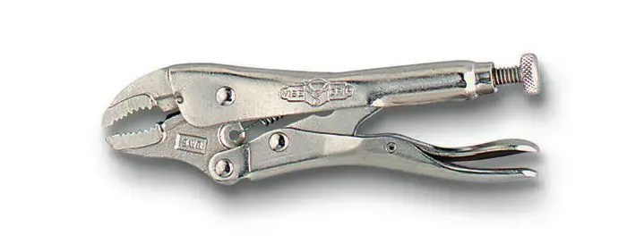 Wright Tool Curved Jaw Locking Plier with Wire Cutter, 5 in - WT 9V5WR Express Delivery