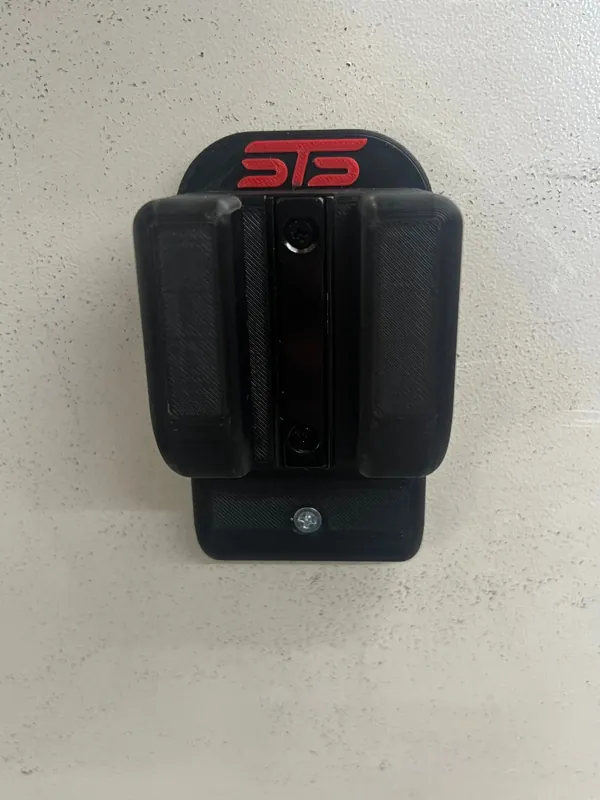 Reduced Price STS Auto Design Magnetic Pry Bar Holder for Secure Tool Storage - STSPB1