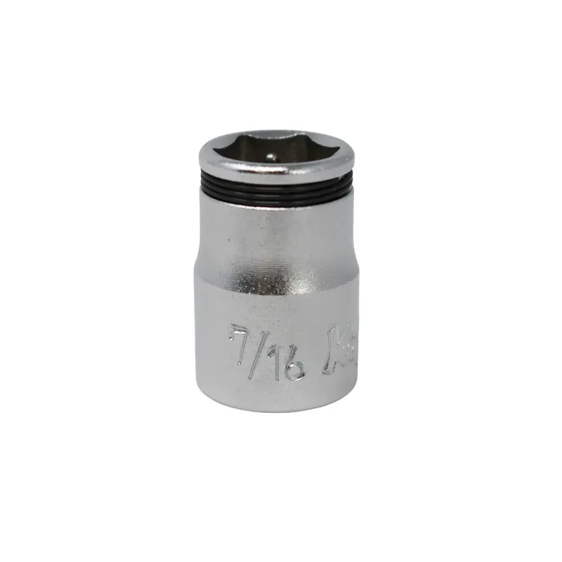 Ko-ken Tools 3/8 Sq. Dr. SAE Nut Grip Chrome Socket in 7/16 One Day Deal