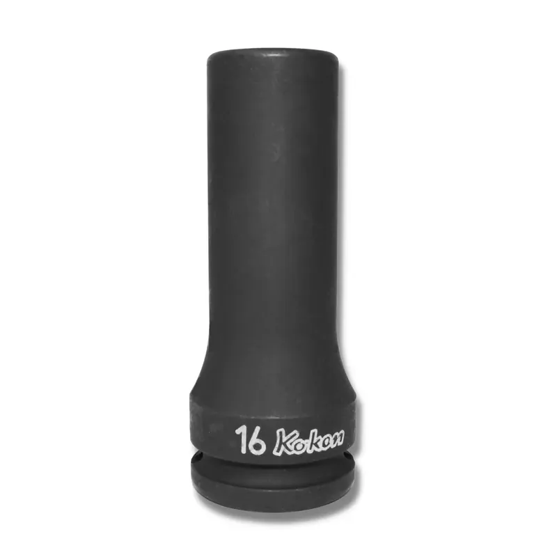 Ko-ken Tools IMPACT DEEP SOCKET 5/8"SQ.DR. 16MM Professional Grade