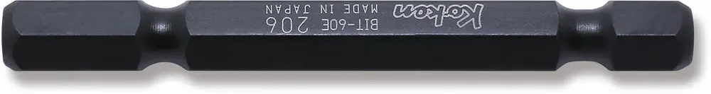 Ko-ken Tools 1/4 Hex Dr. Bit 1/4" For BD042E 60mm High Quality