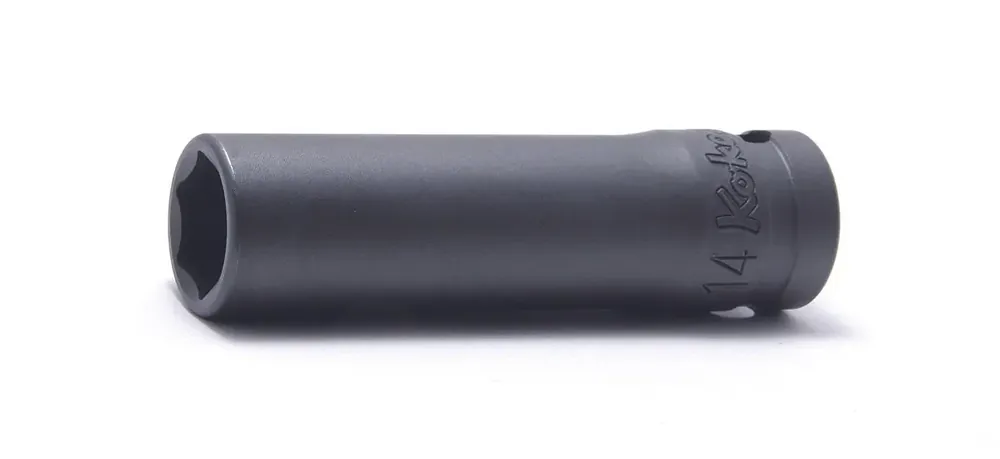 Ko-ken Tools 1/2 Sq. Dr. Socket 27mm 6 point Length 77mm Best Choice