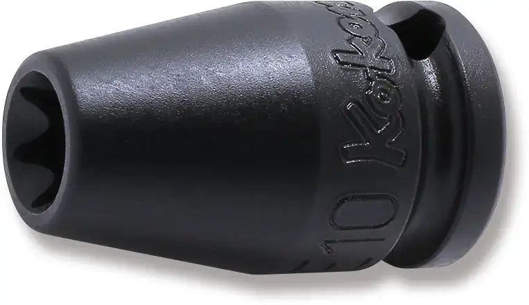Limited Time Ko-ken Tools 3/8 Sq. Dr. Impact TORX® E10 Socket w/ Magnet - Length 32mm