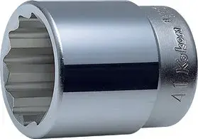 Ko-ken Tools 1 Sq. Dr. Socket 2.3/16 12 point Length 77mm Luxury