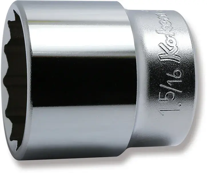 Save Now Ko-ken Tools 1/2 Sq. Dr. Chrome SAE 12 Point Socket 1.5/16"