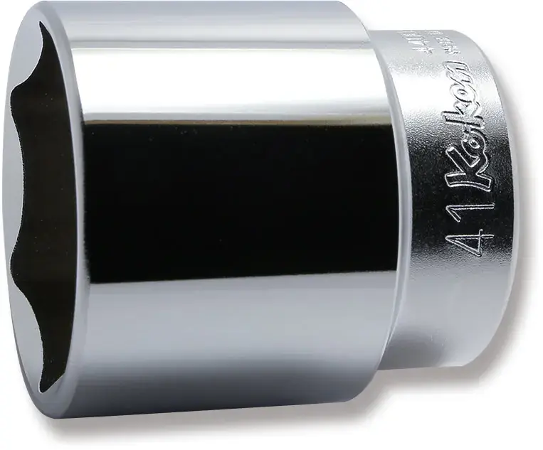Crafted Ko-ken Tools 1/2 Sq. Dr. Chrome 6 Point Metric Socket 41mm