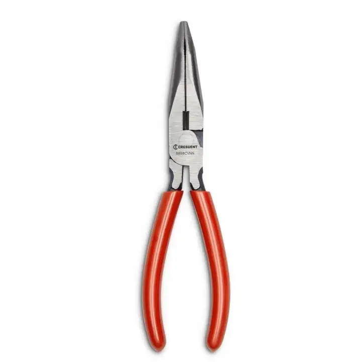 CRESCENT Bent Nose Plier with Dipped Grip, 8 in - GW 8888CVNN Plier Get Yours