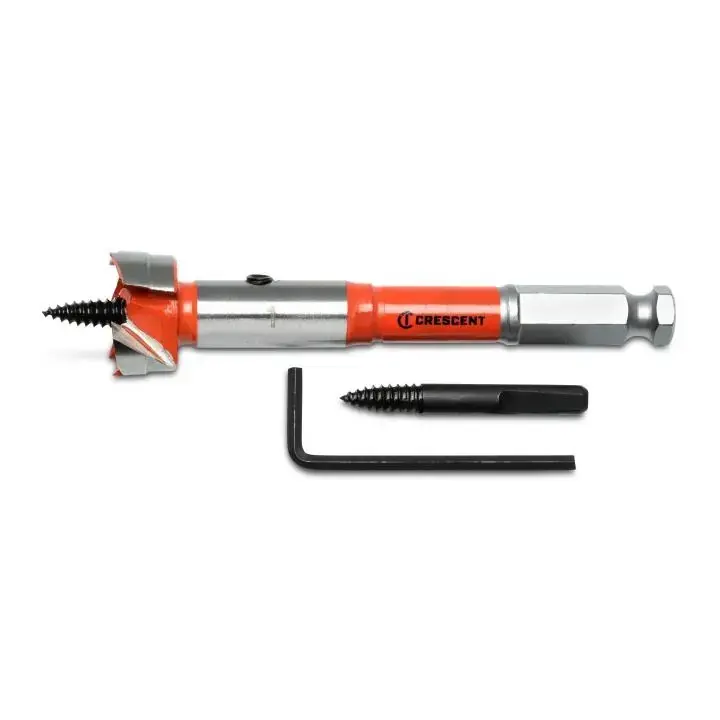 CRESCENT Self Feed Drill Bit, 1 in x 5 in - GW CDSF-545 Drill Bit Hassle-Free Returns