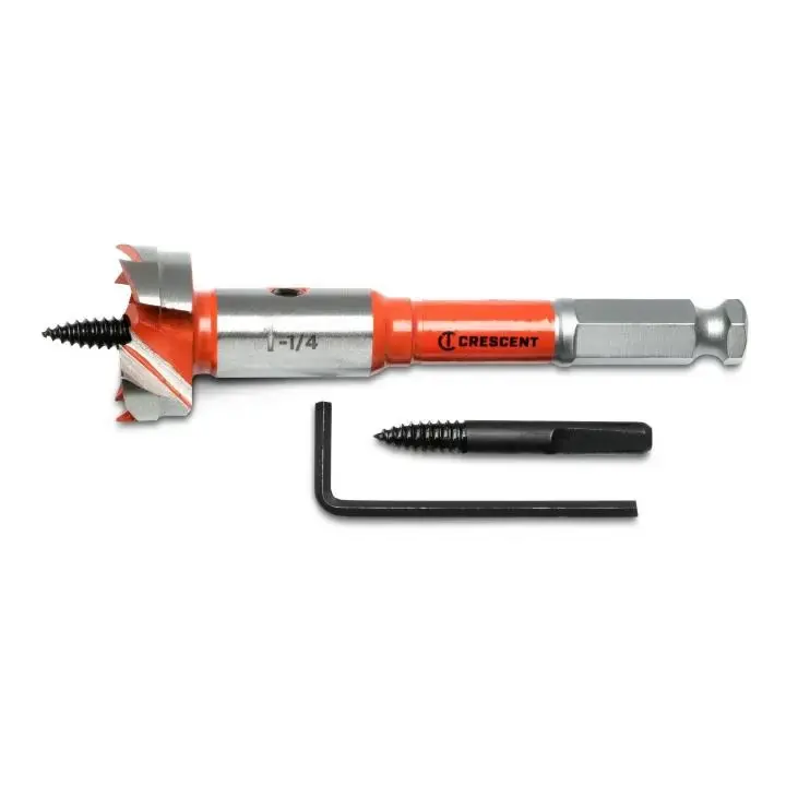 Affordable CRESCENT Self Feed Drill Bit, 1-1/4 in x 5 in - GW CDSF-549 Drill Bit