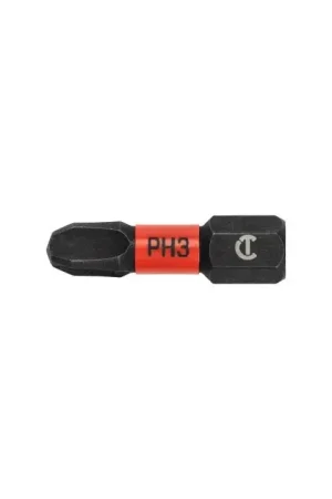 Best Price CRESCENT Set of 2 Phillips Vortex Impact Power Bit, PH3 x 1 in - GW CAVB1PH3-2 Power Bit Set