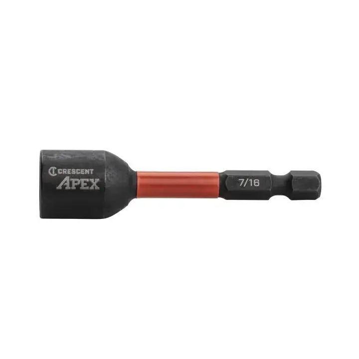 Last Chance CRESCENT Set of 25 Vortex Magnetic Nutsetter, 7/16 in x 2-1/2 in - GW CAVN2DHX28-25 Nutsetter Set