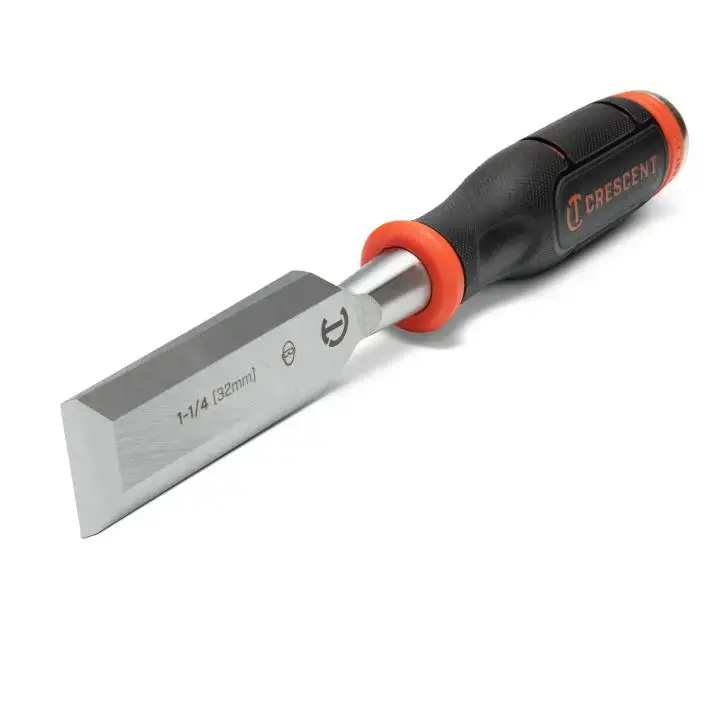 CRESCENT Wood Chisel, 1-1/4 in - GW CWCH114 Chisel While Supplies Last