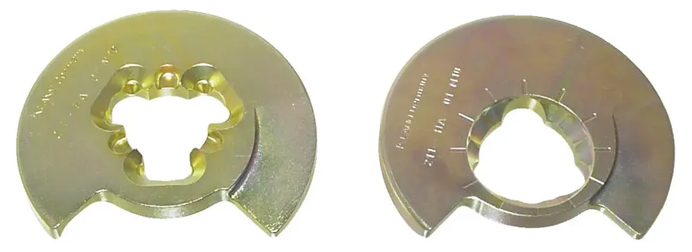Free Returns Gedore 1751425 Set of 2 Pressure Plates, Size 0A, 75mm - KL-0025-16