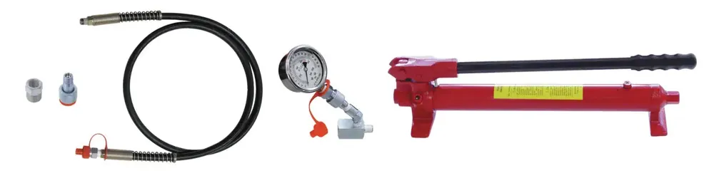 Gedore 2478676 Hydraulic Hand Pump with Pressure Gauge, 28T - KL-0215-35 M28 Limited Time